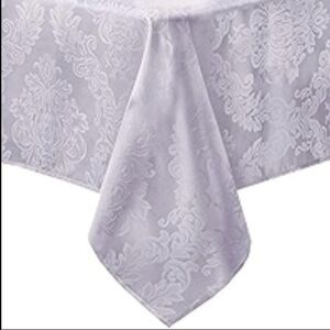 Elegant lavender Damask Tablecloth